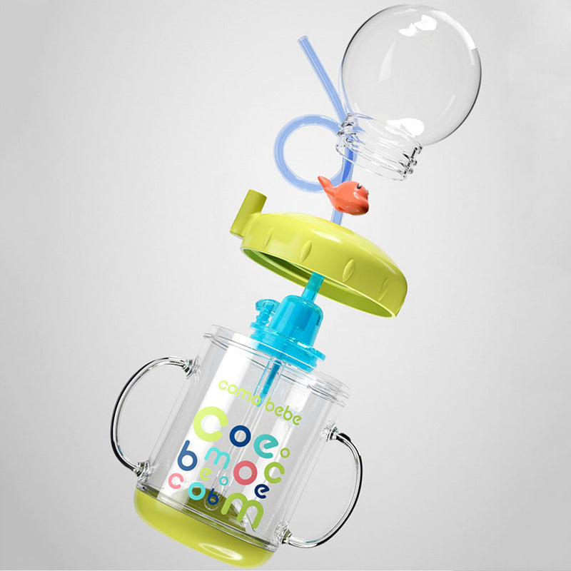 cute kids drinking cup with spray, view 5 - MRSLM