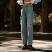 distressed wide-leg jeans - MRSLM