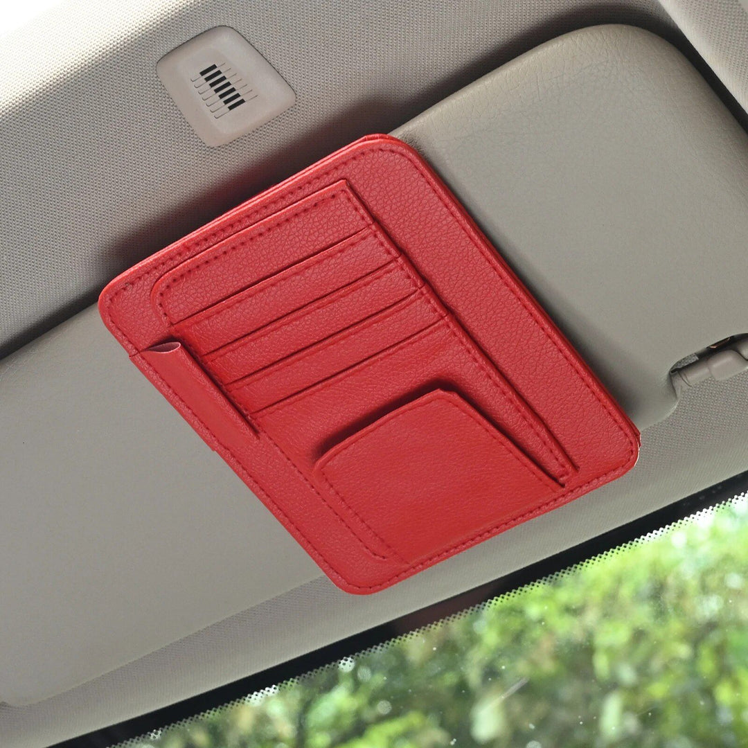 Car Interior Multi-Function Sun Visor Organizer