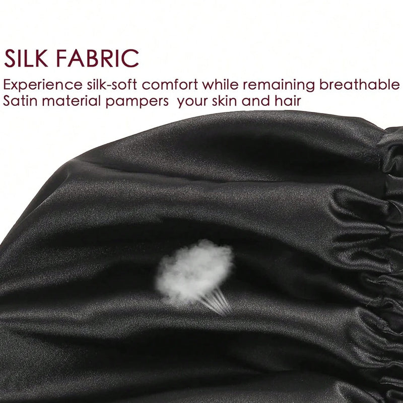 women's adjustable silky bonnet, view 12 - MRSLM