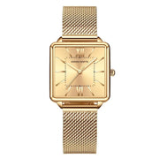 women's square watch with Japan quartz movement, view 2 - MRSLM