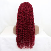 Lace head cap human hair wig, view 3 - MRSLM