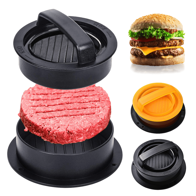 Non-stick stuffed burger press, view 4 - MRSLM