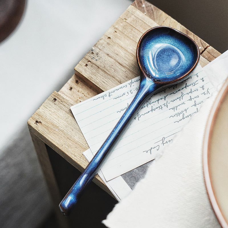 ceramic soup spoon, view 11 - MRSLM