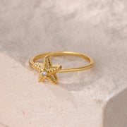 zircon starfish ring - MRSLM