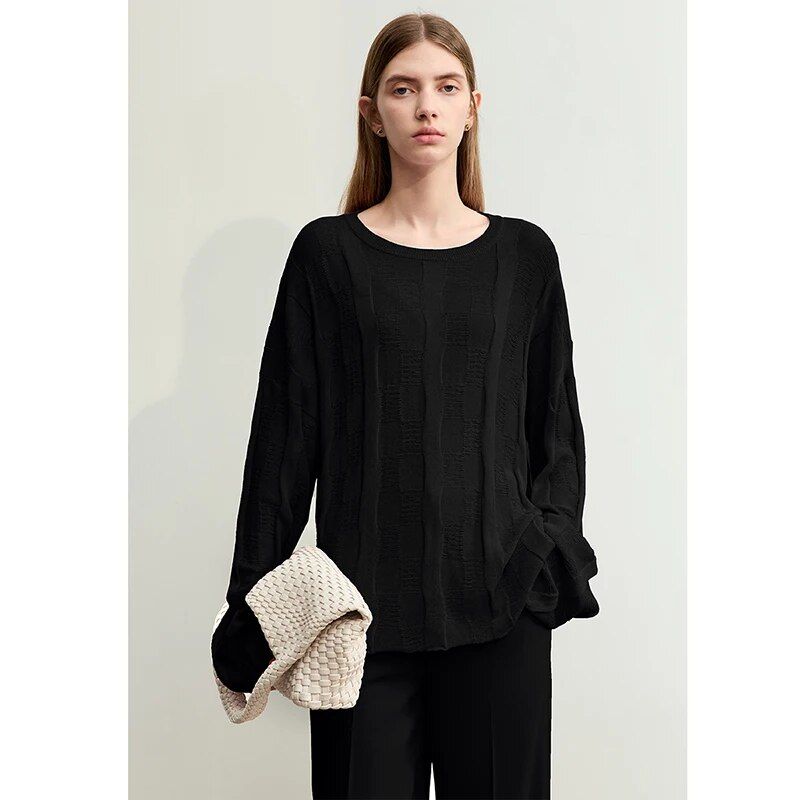 spring knit sweater, view 2 - MRSLM