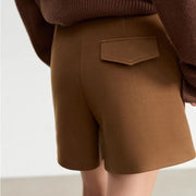 winter casual shorts with belt, view 11 - MRSLM