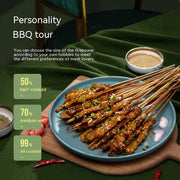 automatic smoke-free skewers machine, view 6 - MRSLM