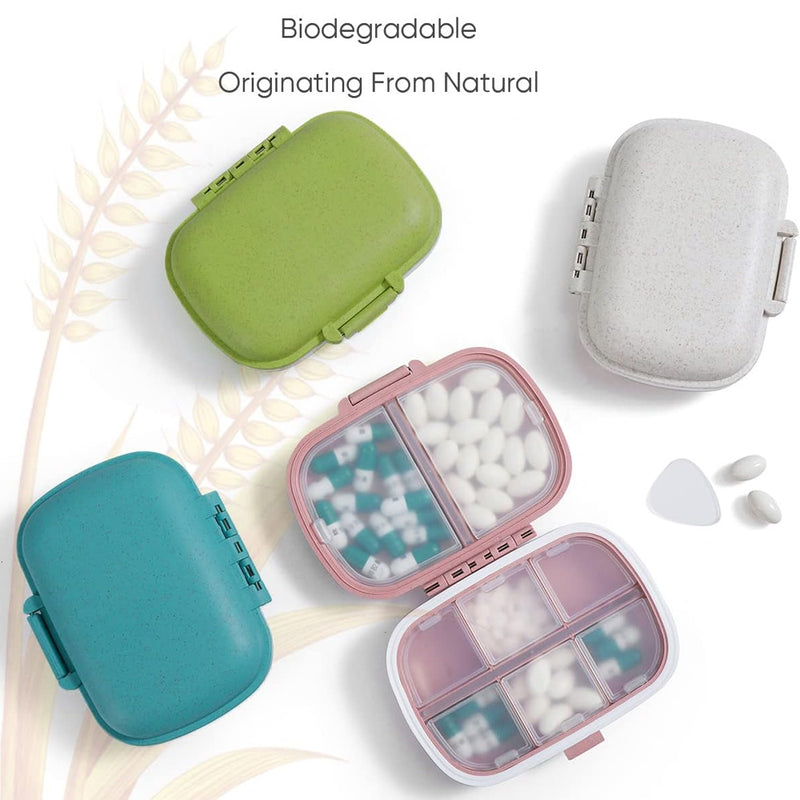 portable travel pill container, view 8 - MRSLM