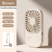 Mini handheld fan, view 4 - MRSLM