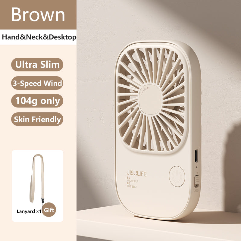 Mini handheld fan, view 4 - MRSLM