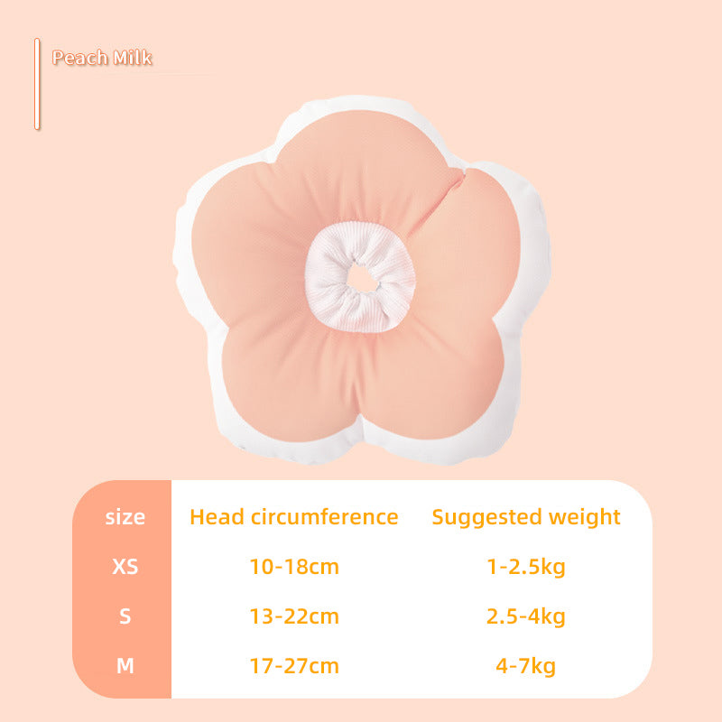 cat flower collar, view 3 - MRSLM