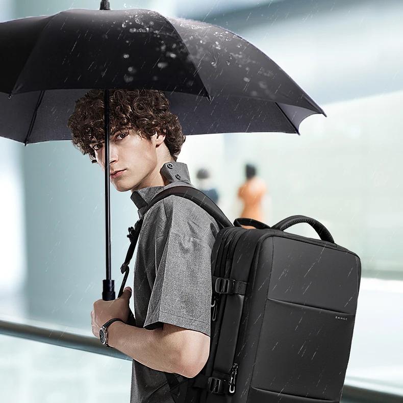 expandable USB travel backpack, view 13 - MRSLM