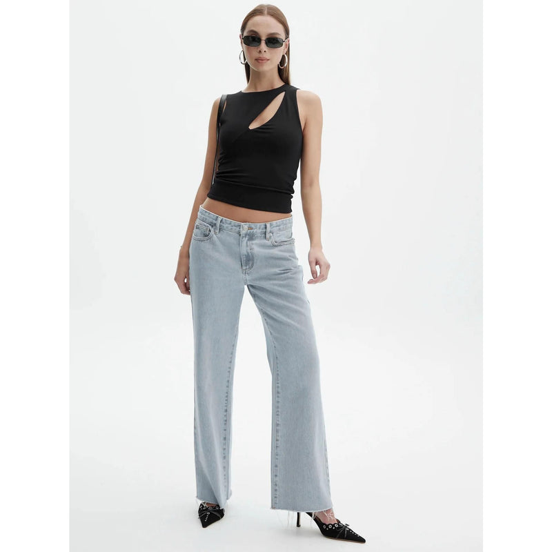 sleeveless cut out knit top, view 22 - MRSLM