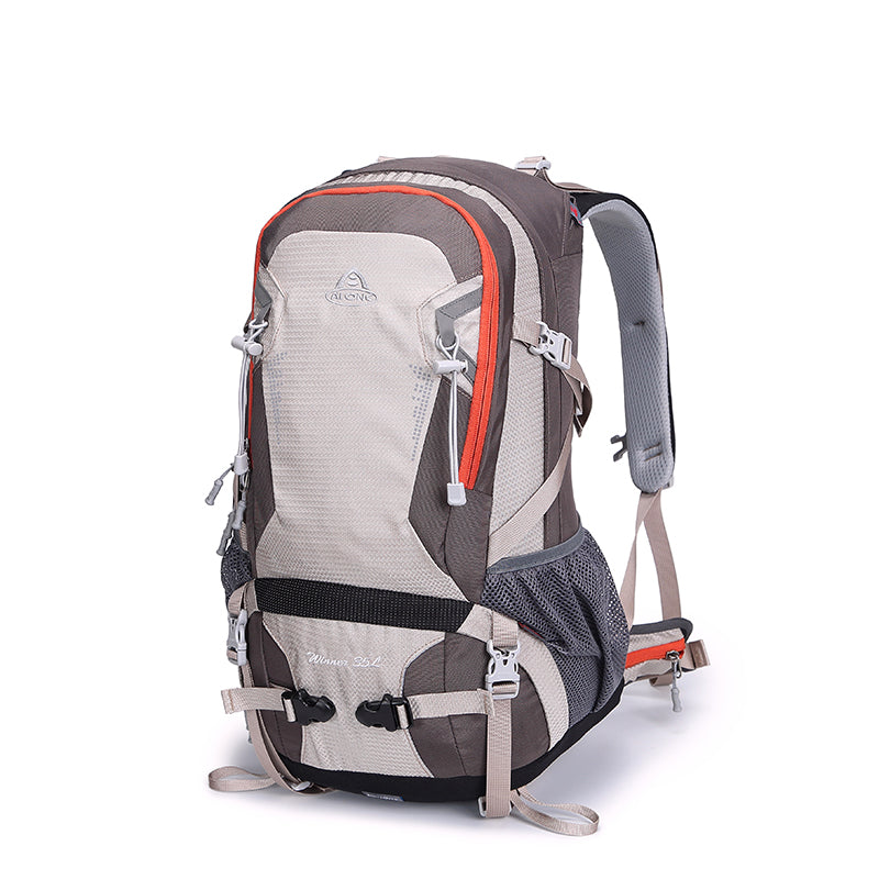 outdoor climbing backpack with raincover, view 10 - MRSLM