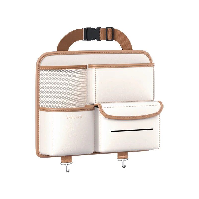 deluxe car seat back organizer, view 2 - MRSLM