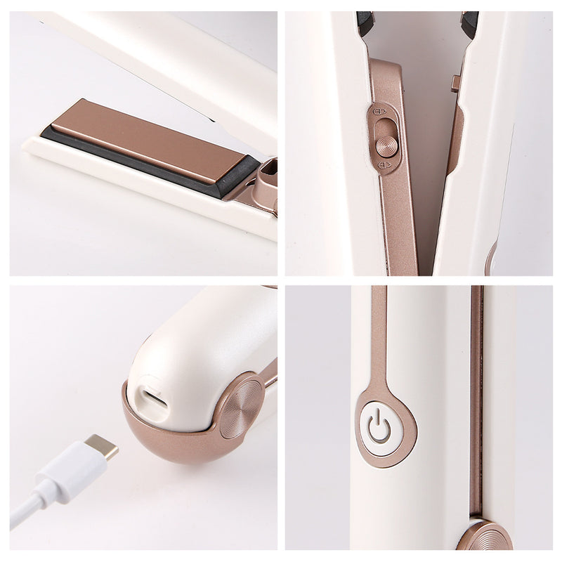 portable mini usb hair straightener, view 5 - MRSLM