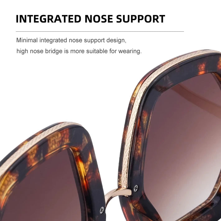 oversized diamond polygon sunglasses, view 14 - MRSLM