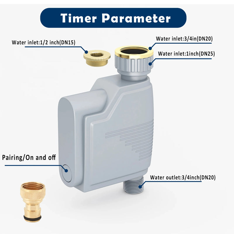 smart wifi garden watering timer, view 8 - MRSLM