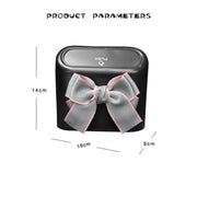 bowknot car hanging trash bin, view 13 - MRSLM