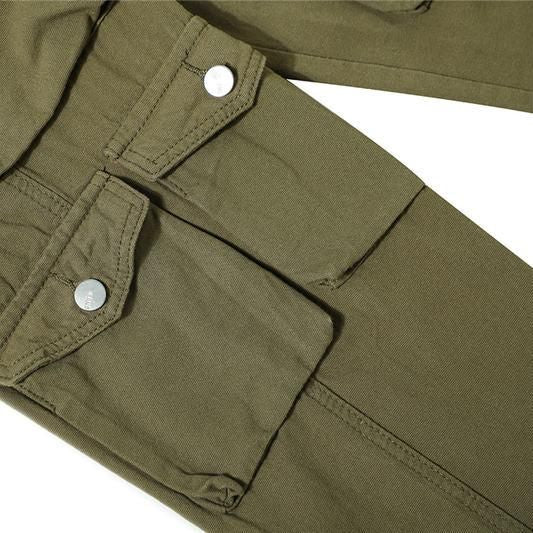 army green cargo pants, view 9 - MRSLM