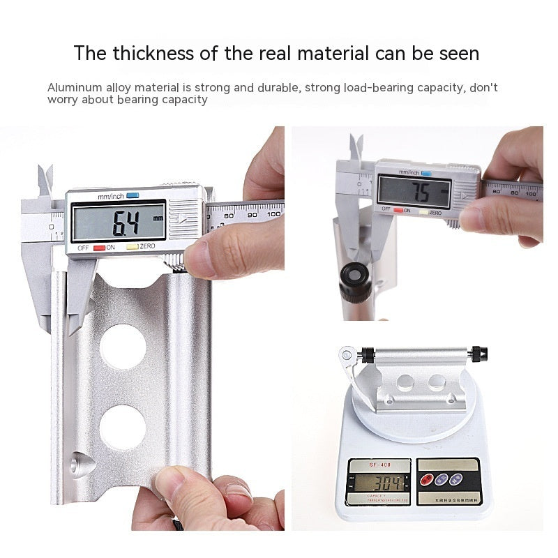 bicycle front fork fixing clip, view 2 - MRSLM