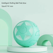interactive smart rolling ball toy for cats and puppies, view 2 - MRSLM