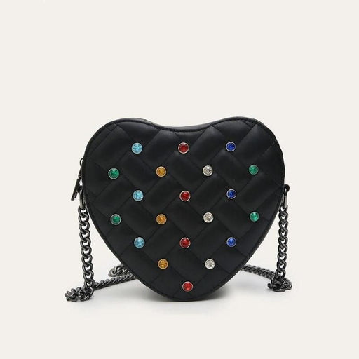 heart shaped crossbody bag - MRSLM