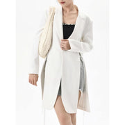 women's lace-up blazer, view 3 - MRSLM