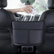 PU leather car seat organizer, view 7 - MRSLM
