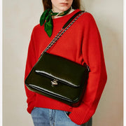 leather shoulder bag, view 6 - MRSLM