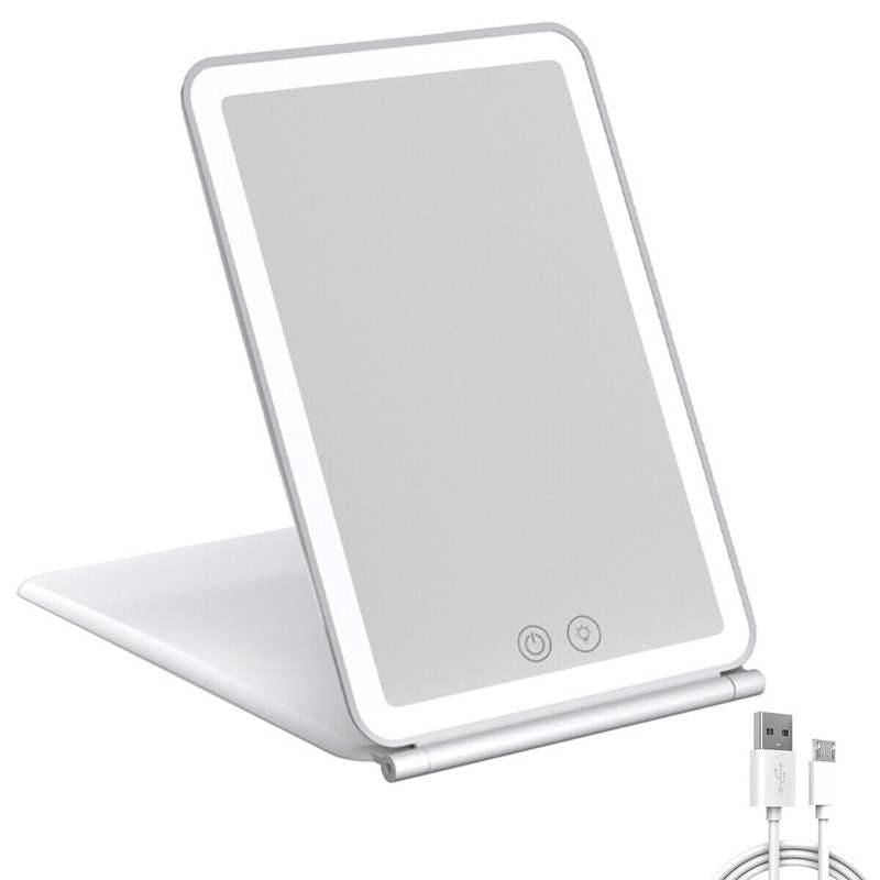 touch screen led makeup mirror, view 3 - MRSLM