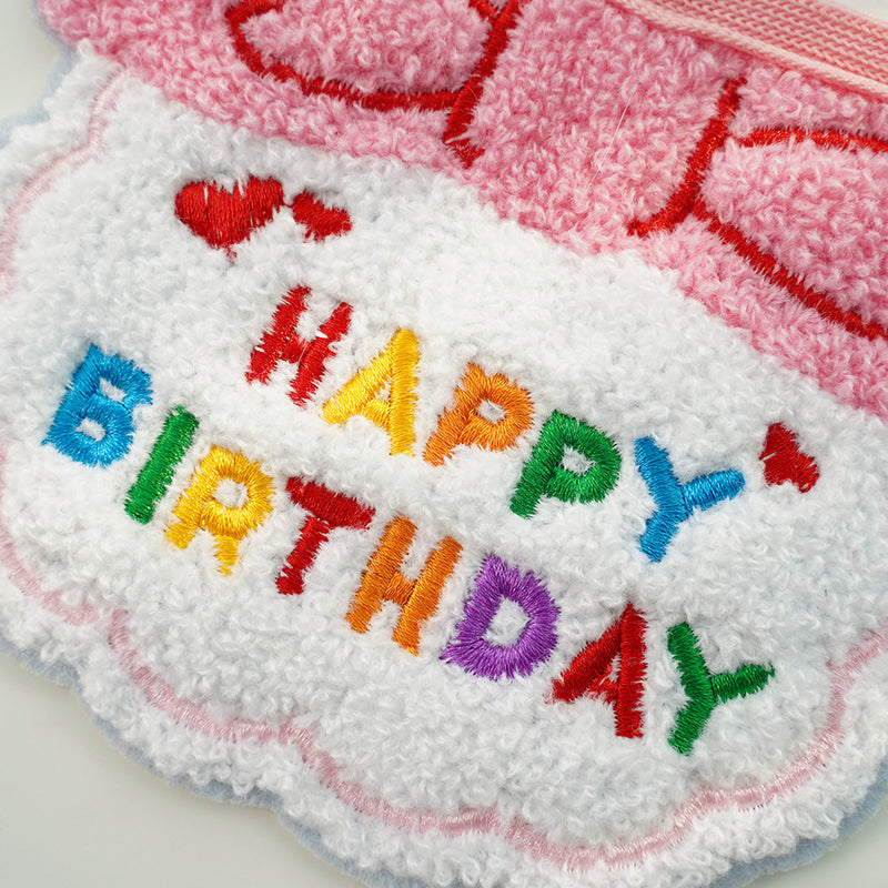 pet birthday bandana and hat set, view 11 - MRSLM