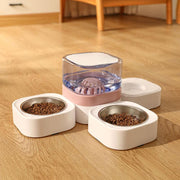 large capacity dog bowl with water dispenser - MRSLM