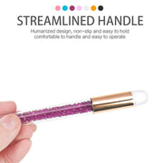 crystal eyelash and nose cleaning brush, view 8 - MRSLM