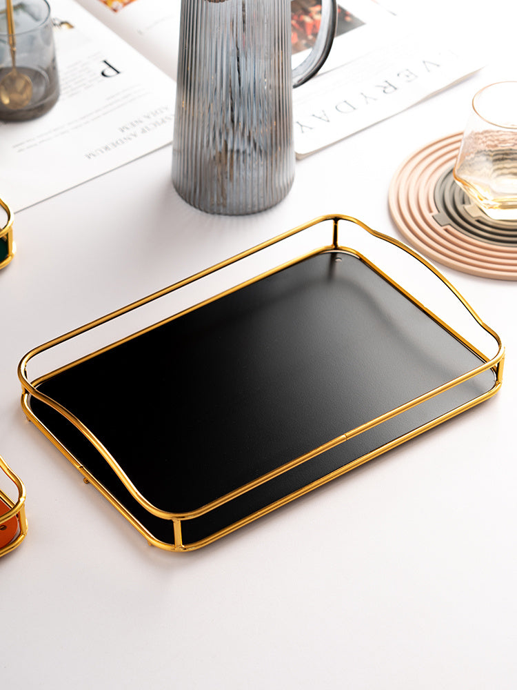 rectangular iron tea tray, view 9 - MRSLM