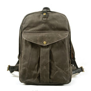 Retro canvas backpack, view 10 - MRSLM