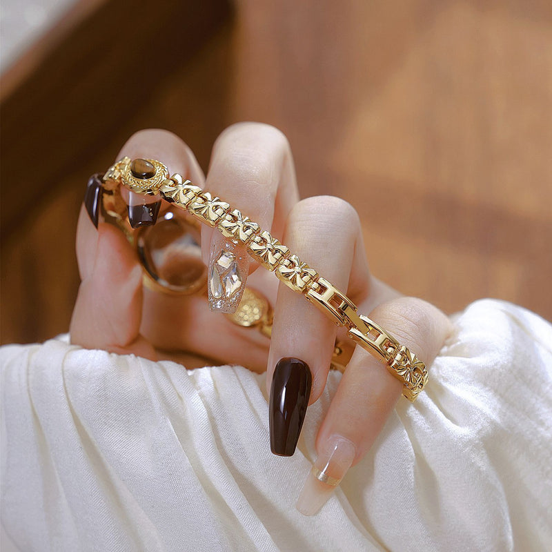tigereye chain watch, view 4 - MRSLM
