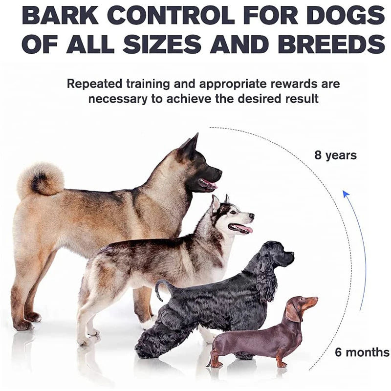 rechargeable dog bark control device, view 7 - MRSLM