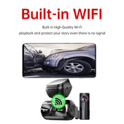 4K UHD dual dash cam, view 9 - MRSLM