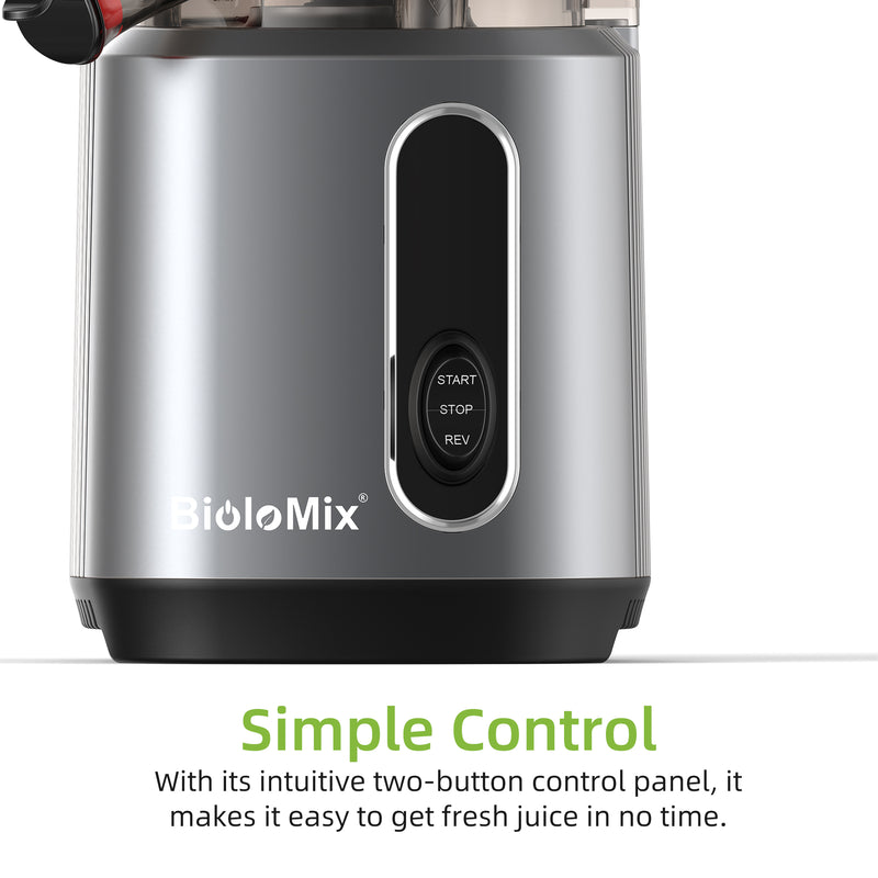 cold press juicer with 3-inch feed chute, view 12 - MRSLM