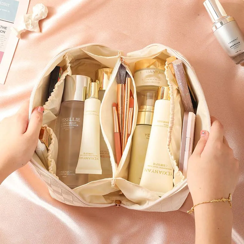 portable makeup organizer bag, view 8 - MRSLM
