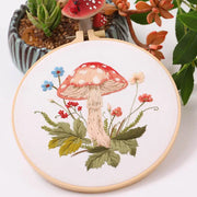 Mushroom embroidery kit, view 11 - MRSLM