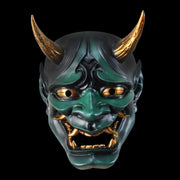 resin devil mask, view 2 - MRSLM