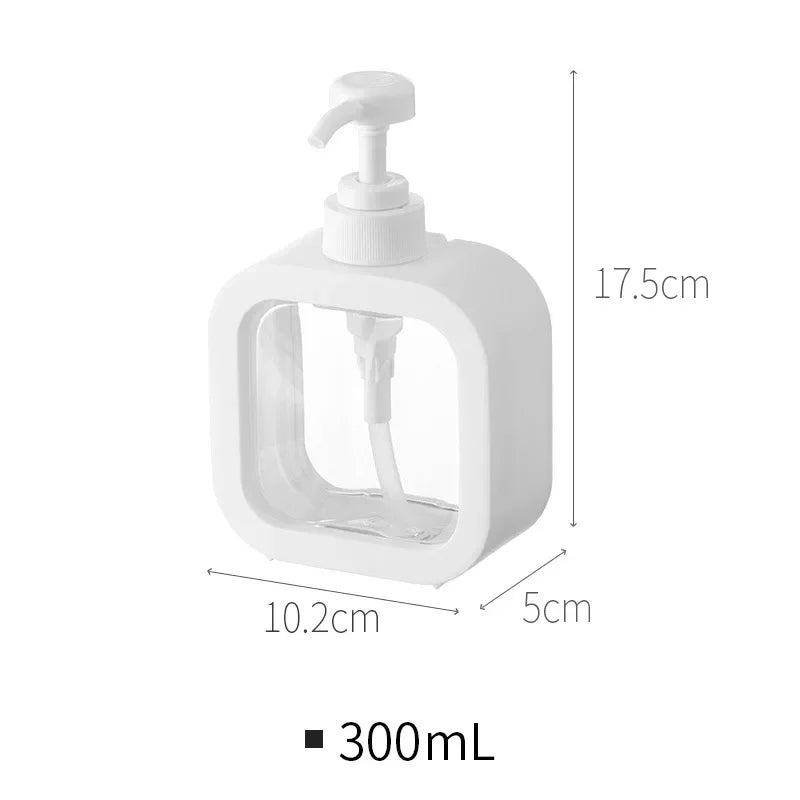 refillable soap dispenser bottle, view 3 - MRSLM