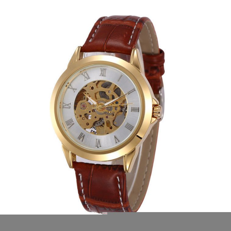 men's hollowed-out automatic mechanical watch, view 5 - MRSLM