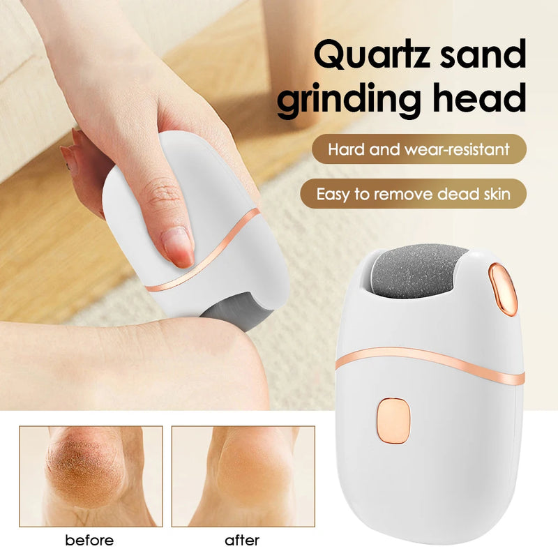 rechargeable electric foot grinder, view 4 - MRSLM