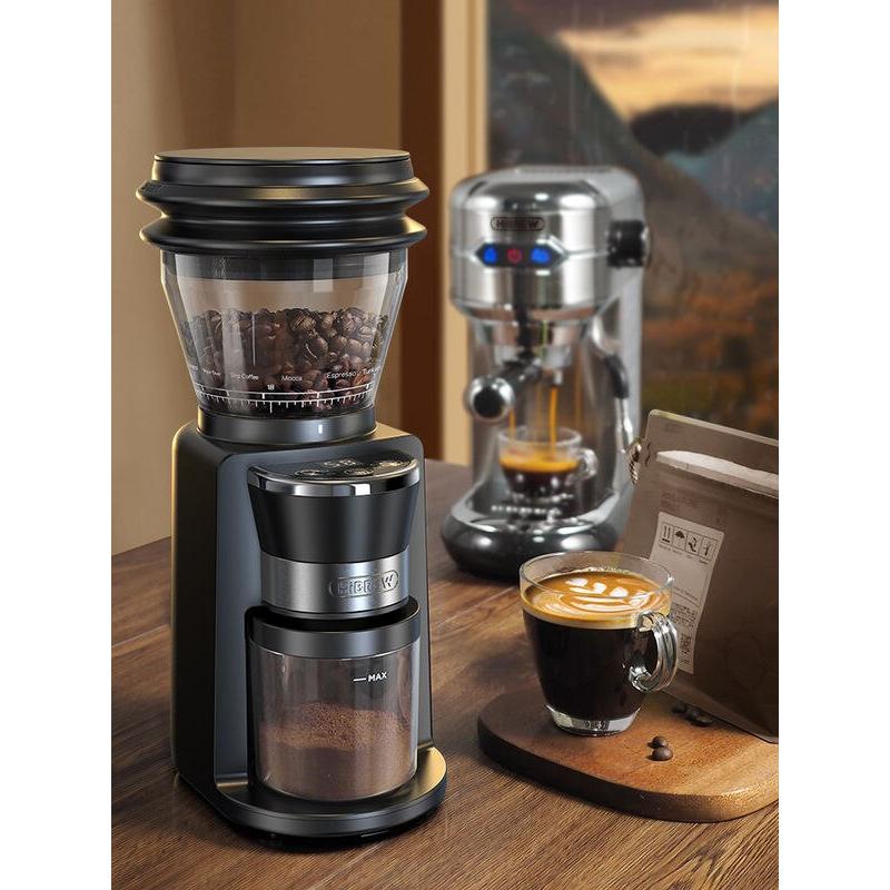 34-Gear Automatic Burr Mill Coffee Grinder for Espresso, American, and Pour Over Coffee