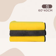 super absorbent pet bath towel, view 4 - MRSLM