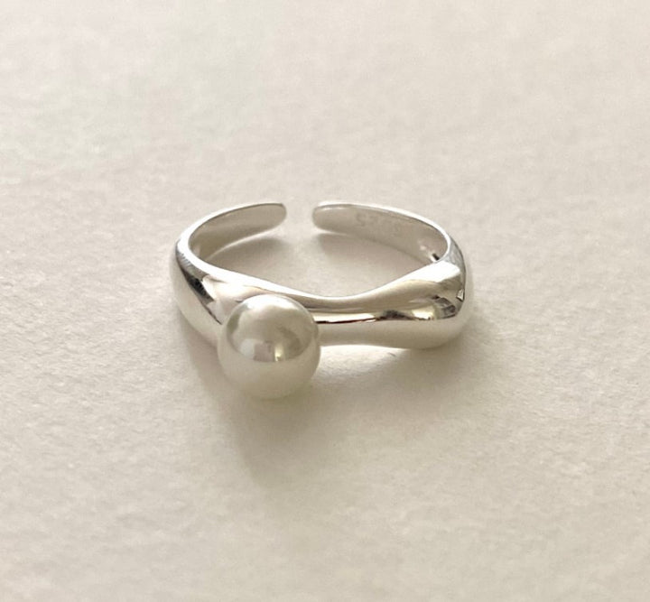 Sterling Silver Ring Niche Design Sense